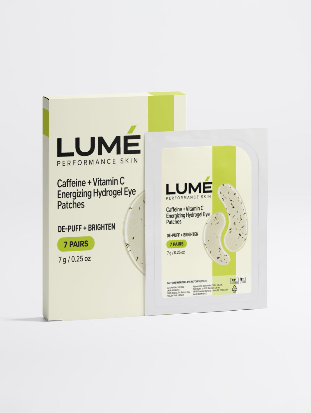 ENERGIZING HYDROGEL EYE PATCHES
