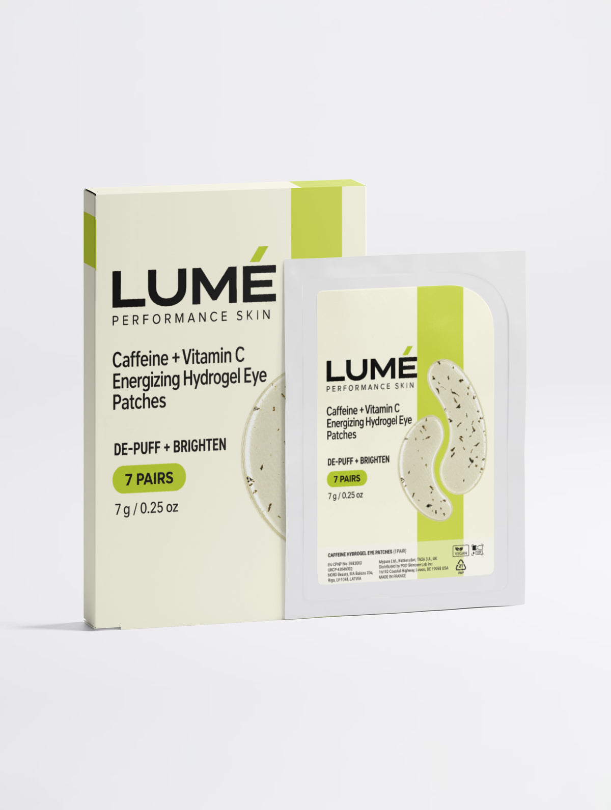 ENERGIZING HYDROGEL EYE PATCHES